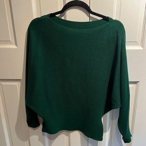 GABERLY Boat Neck Batwing Sleeves Dolman Knitted Sweaters and Pullovers Tops.